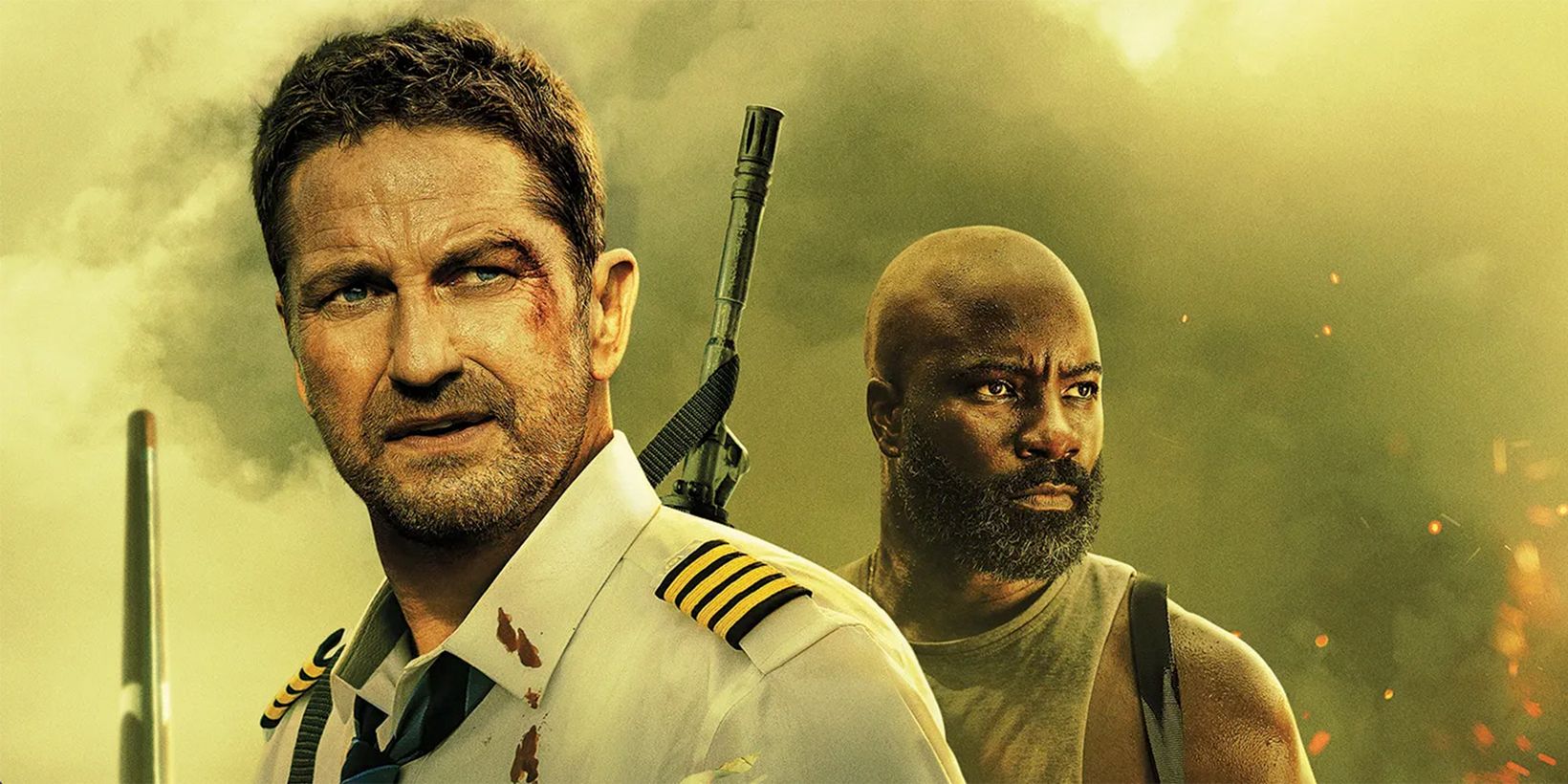 Gerard Butler i Plane