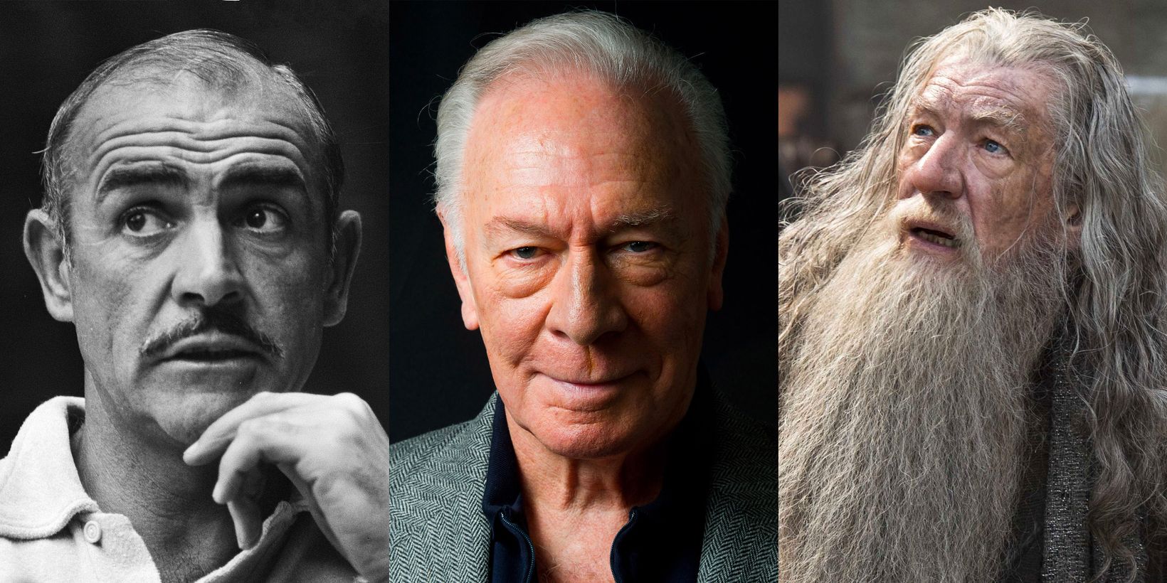 Sean Connery, Christopher Plummer og Ian McKellen