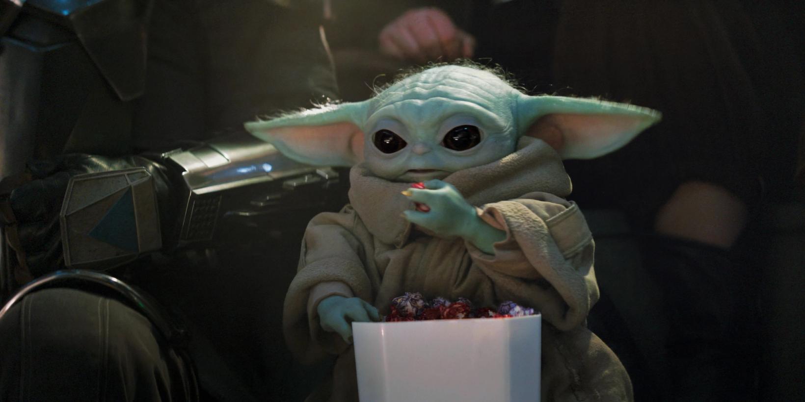 Stillbilde fra The Mandalorian and Grogu