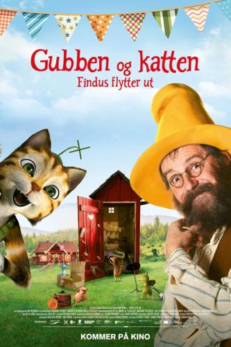 Plakat for 'Gubben og Katten - Findus Flytter Ut'
