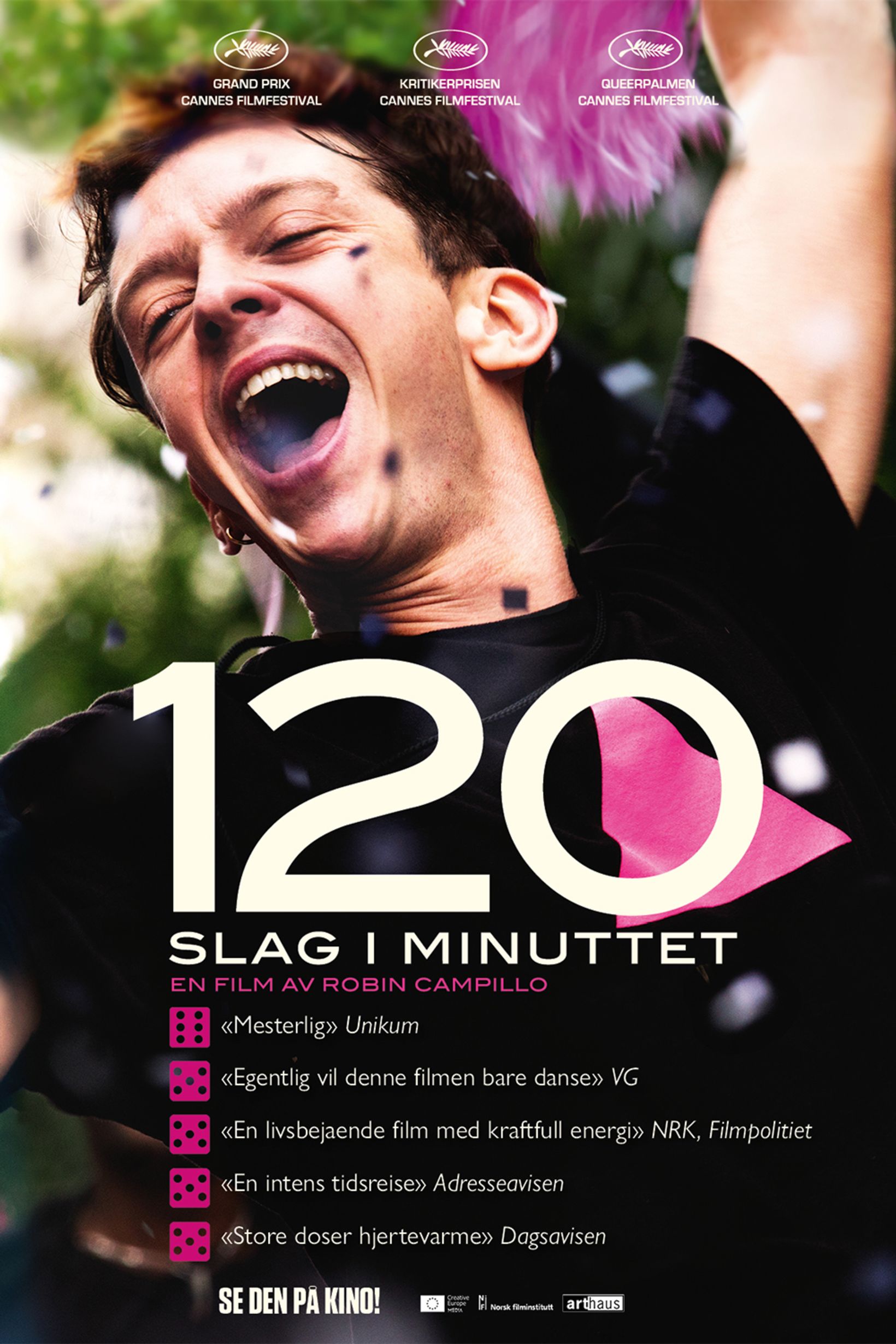120 slag i minuttet