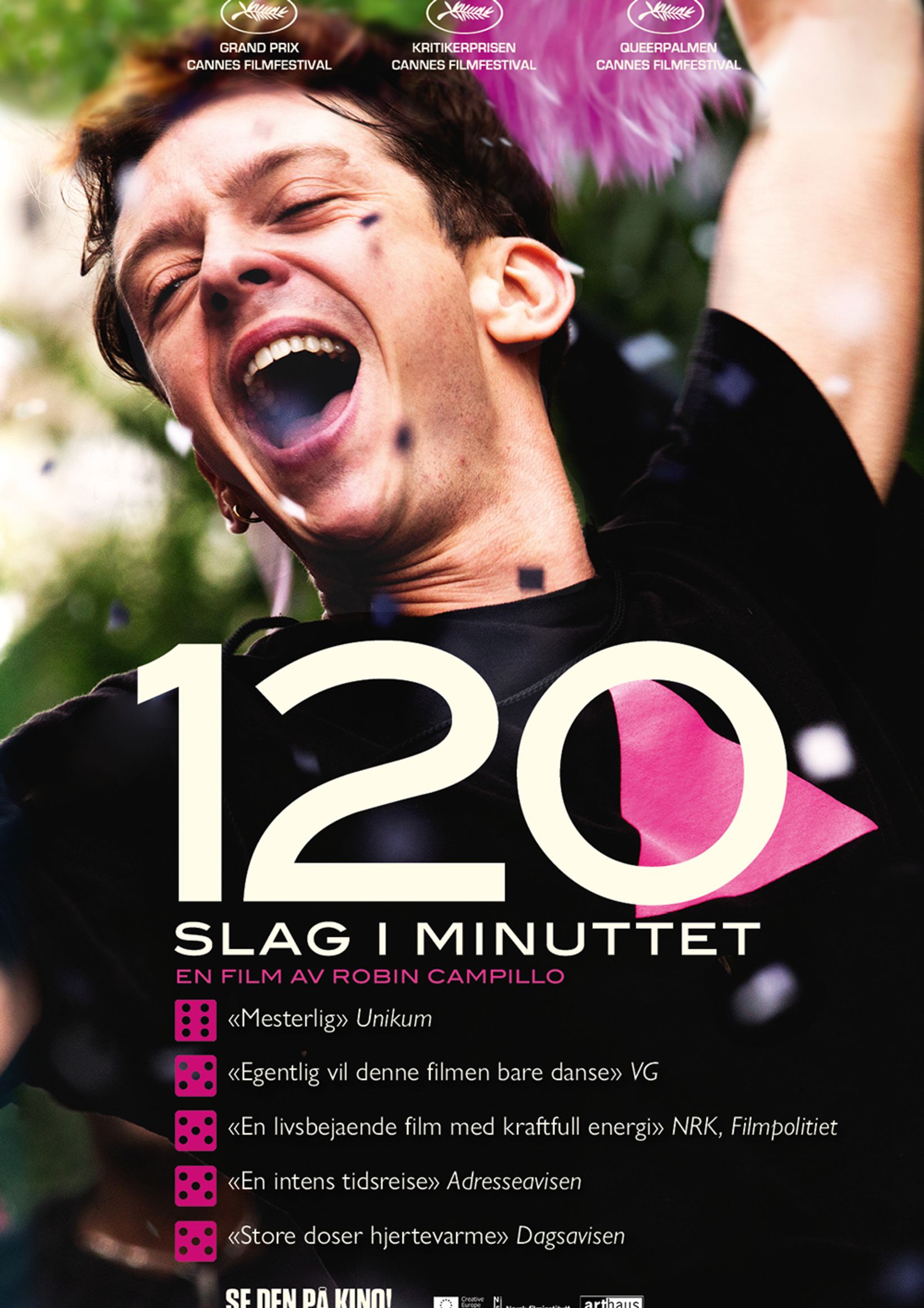 Plakat for '120 slag i minuttet'