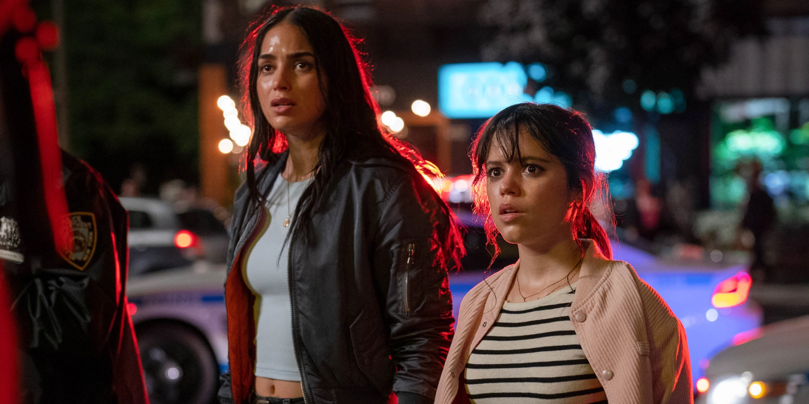 Melissa Barrera og Jenna Ortega