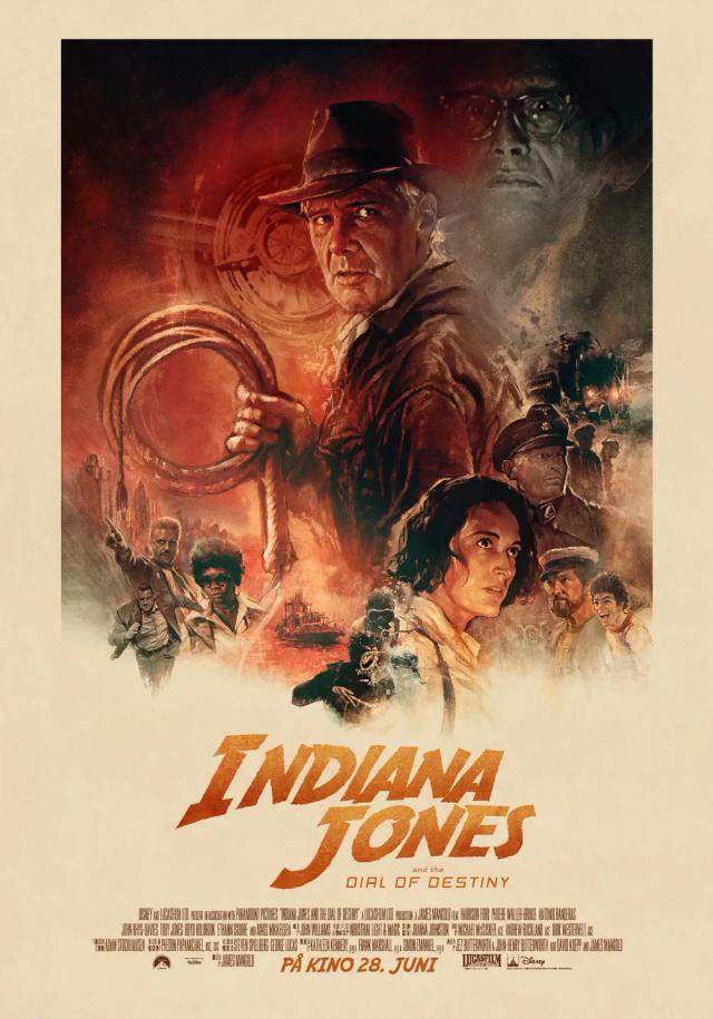 Plakat for 'Indiana Jones and the Dial of Destiny'