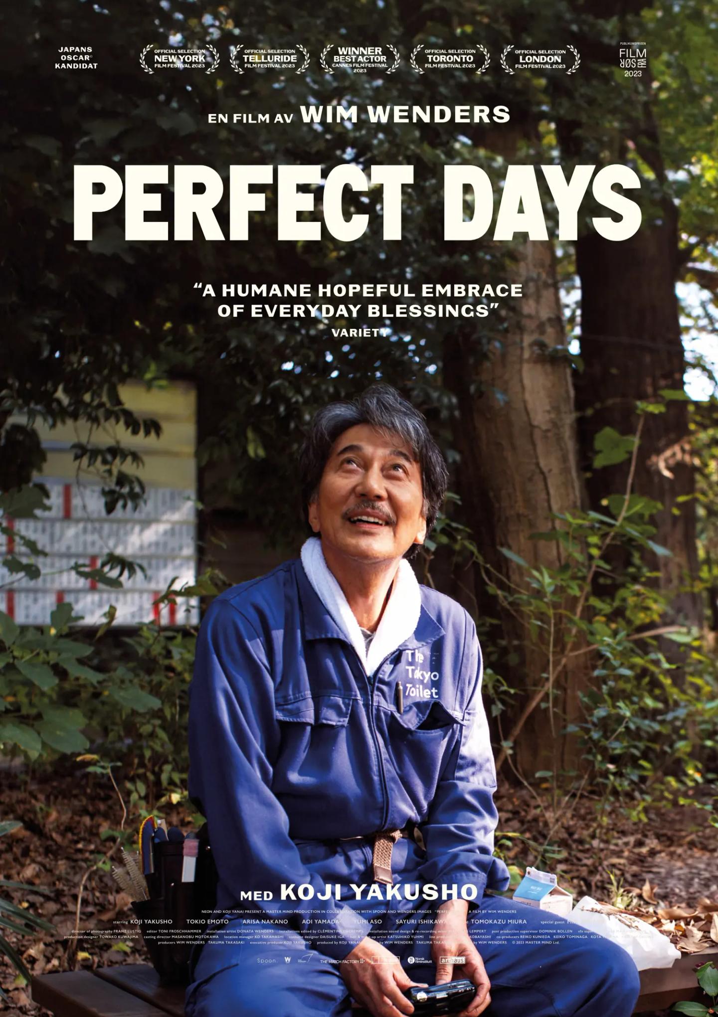 Plakat for 'Perfect Days'