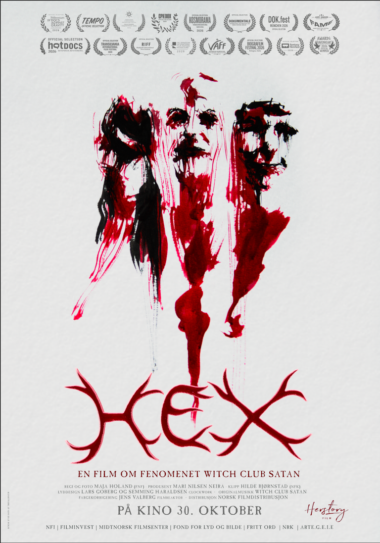 Plakat for 'HEX - En film om fenomenet Witch Club Satan'