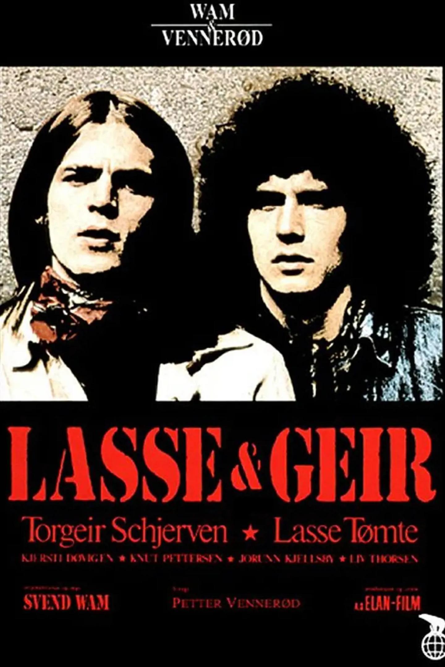 Plakat for 'Lasse & Geir'