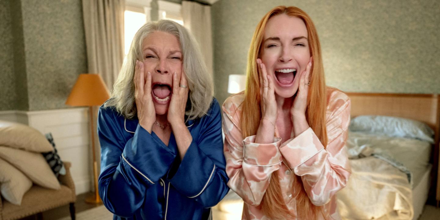 Jamie Lee Curtis og Lindsay Lohan i Freakier Friday