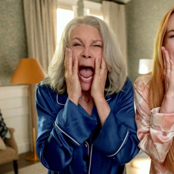 Jamie Lee Curtis og Lindsay Lohan i Freakier Friday