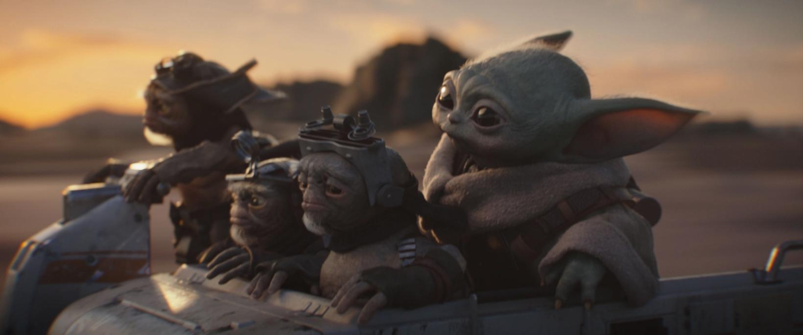 Bilde fra 'The Mandalorian and Grogu'