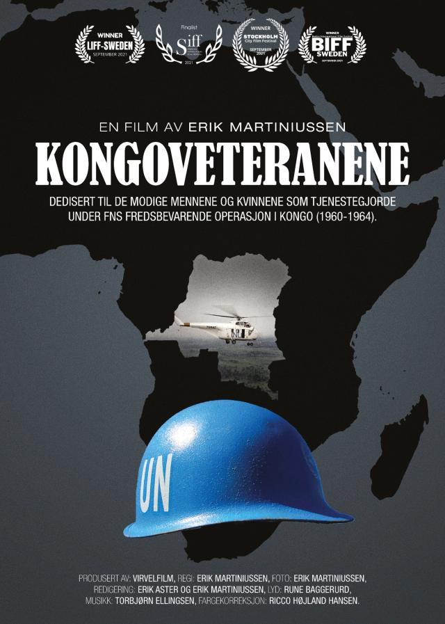 Plakat for 'Kongoveteranene'
