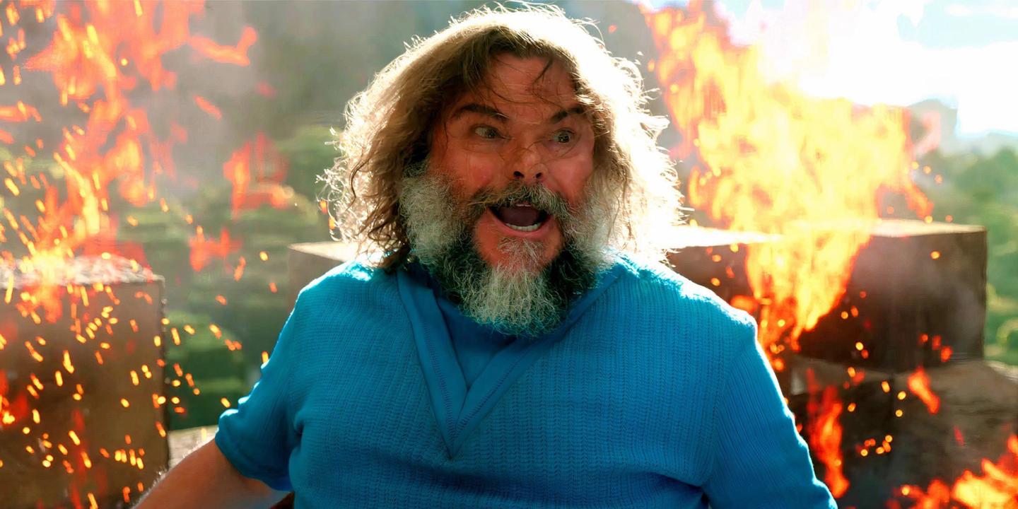 Jack Black i Minecraft filmen