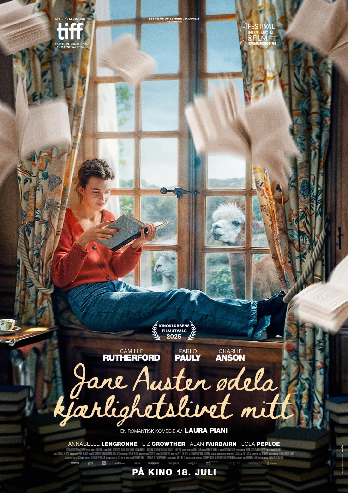 Plakat for 'Jane Austen ødela kjærlighetslivet mitt'