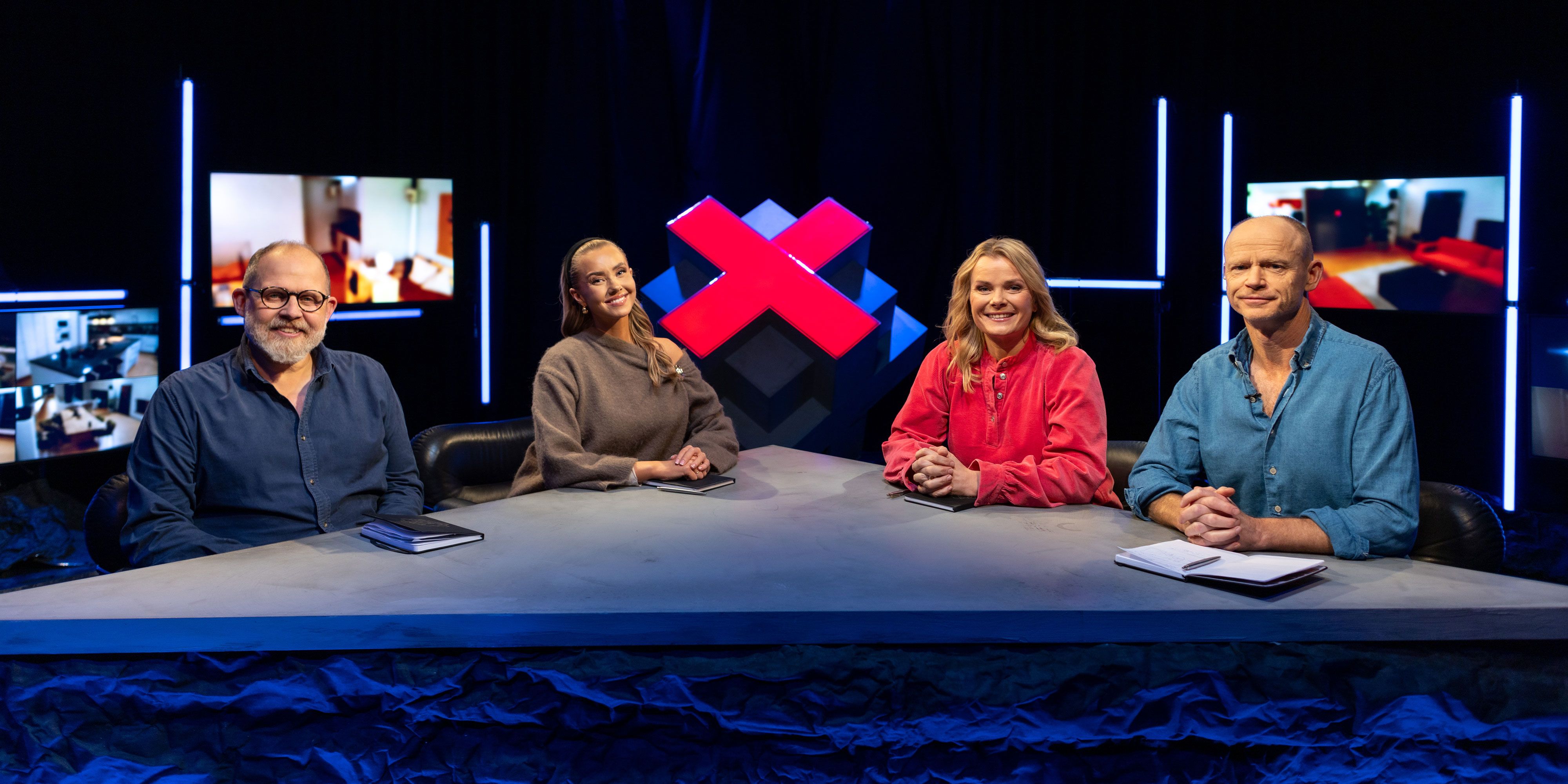 Promobilde av observatørene i Spillet sesong 4