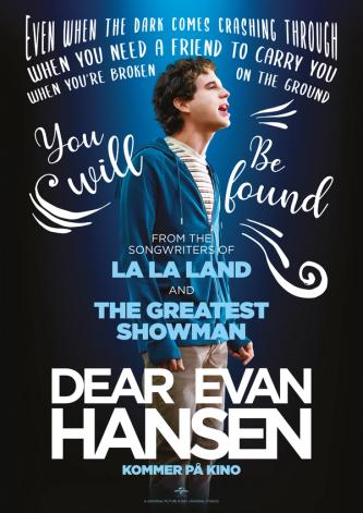 Plakat for 'Dear Evan Hansen'