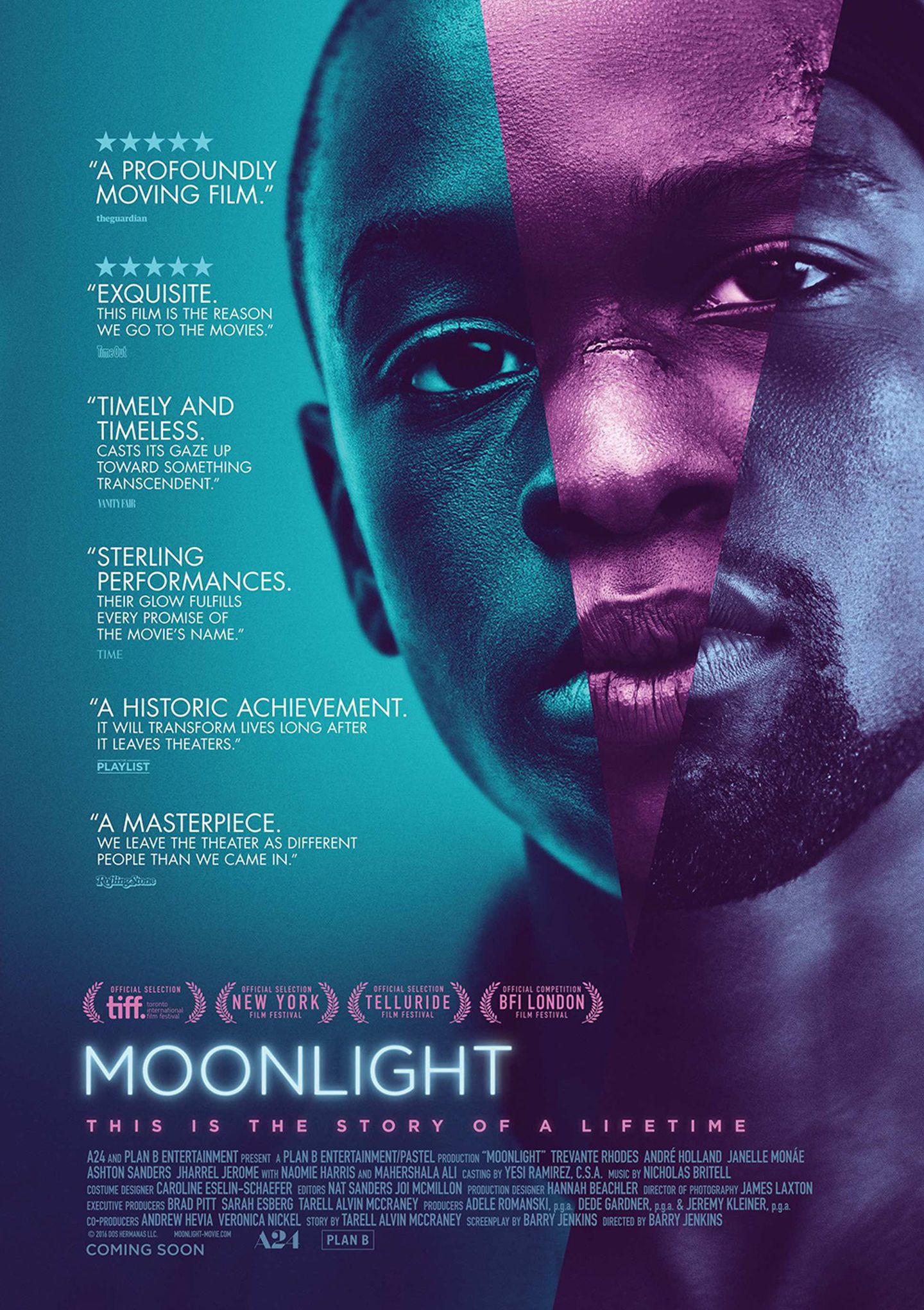 Plakat for 'Moonlight'