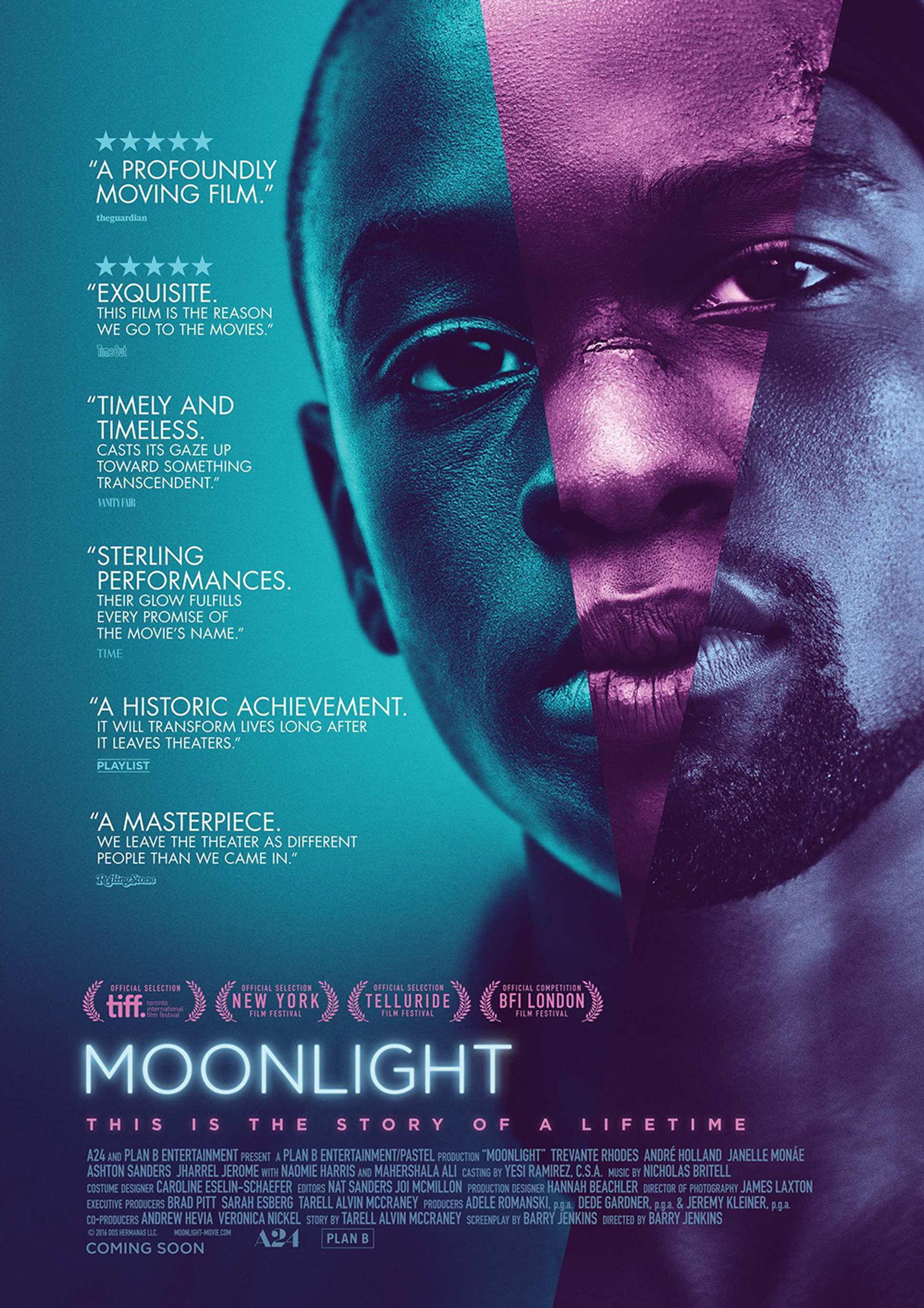 Plakat for 'Moonlight'