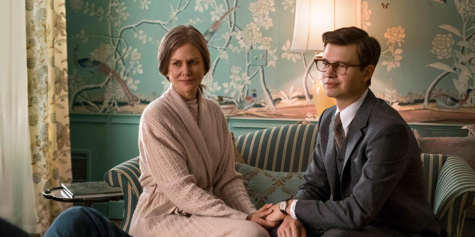Nicola Kidman og Ansel Elgort i The Goldfinch