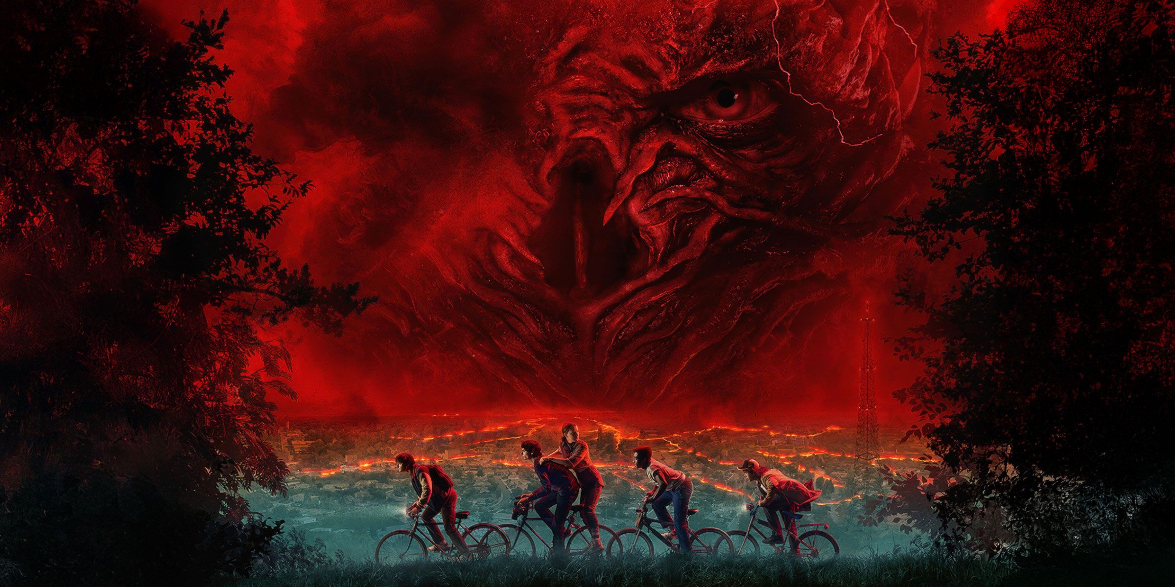 Utsnitt fra plakaten til Stranger Things sesong 5