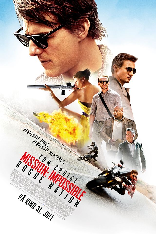 Tom Cruise i Mission: Impossible - Rogue Nation