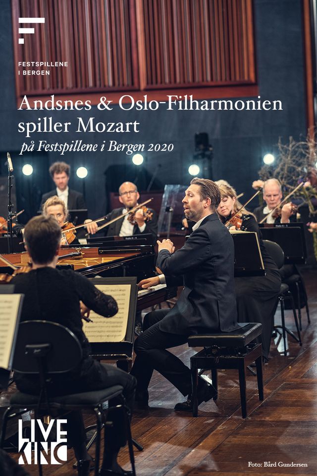 Andsnes & Oslo-Filharmonien spiller Mozart på Festspillene i Bergen 2020