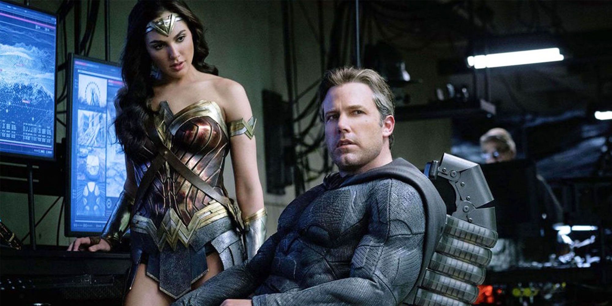 Gal Gadot og Ben Affleck i Justice League