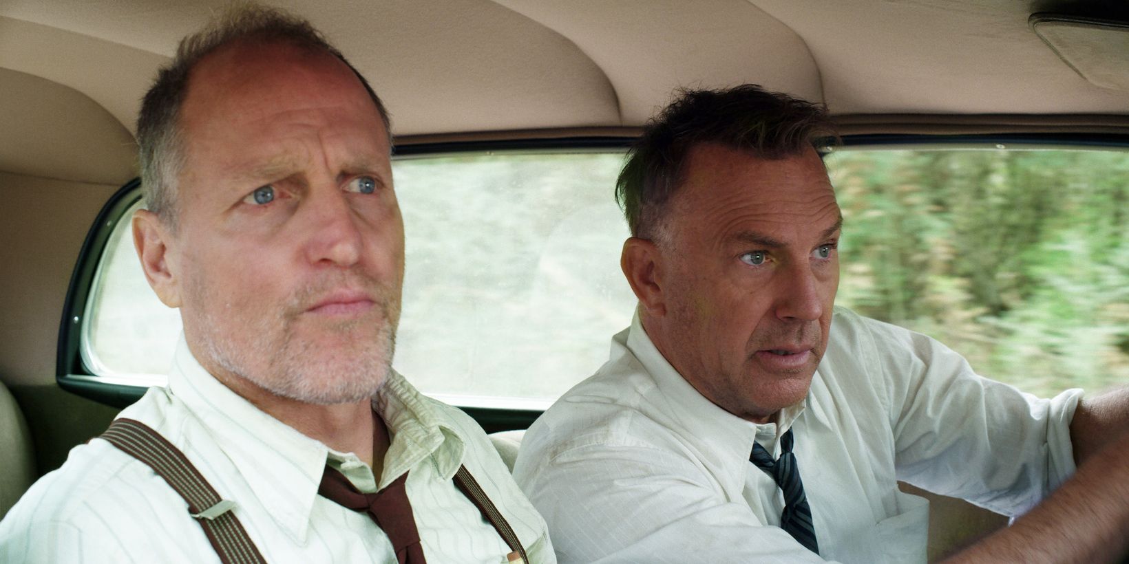Woody Harrelson og Kevin Costner i The Highwaymen