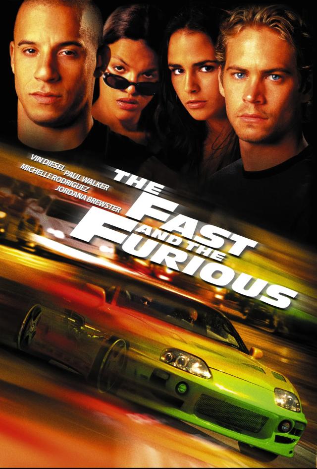 Dominic (Vin Diesel) og Brian (Paul Walker) i The Fast and The Furious (2001)