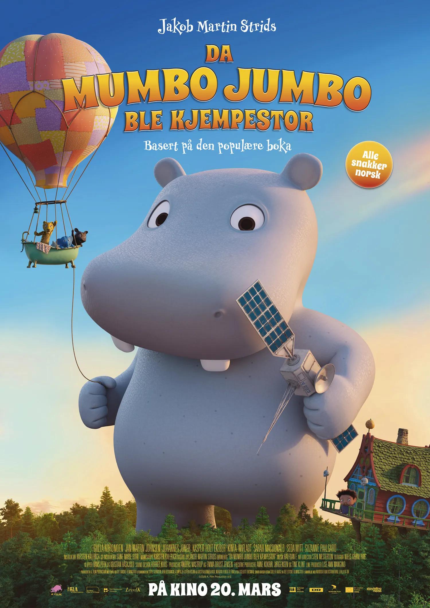 Plakat for Da Mumbo Jumbo ble kjempestor