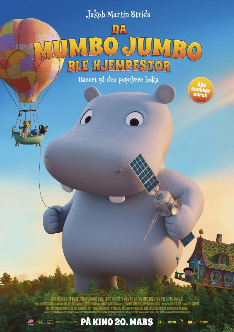 Plakat for 'Da Mumbo Jumbo ble kjempestor'