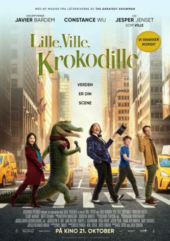 Plakat for 'Lille, Ville, Krokodille'