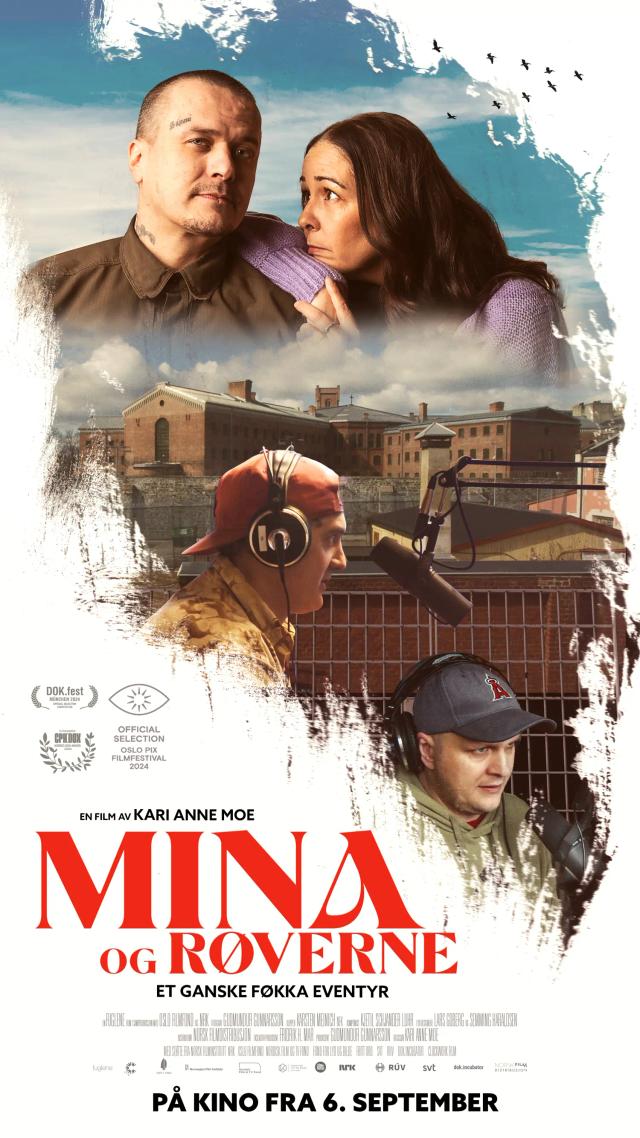 Plakat for 'Mina og røverne'