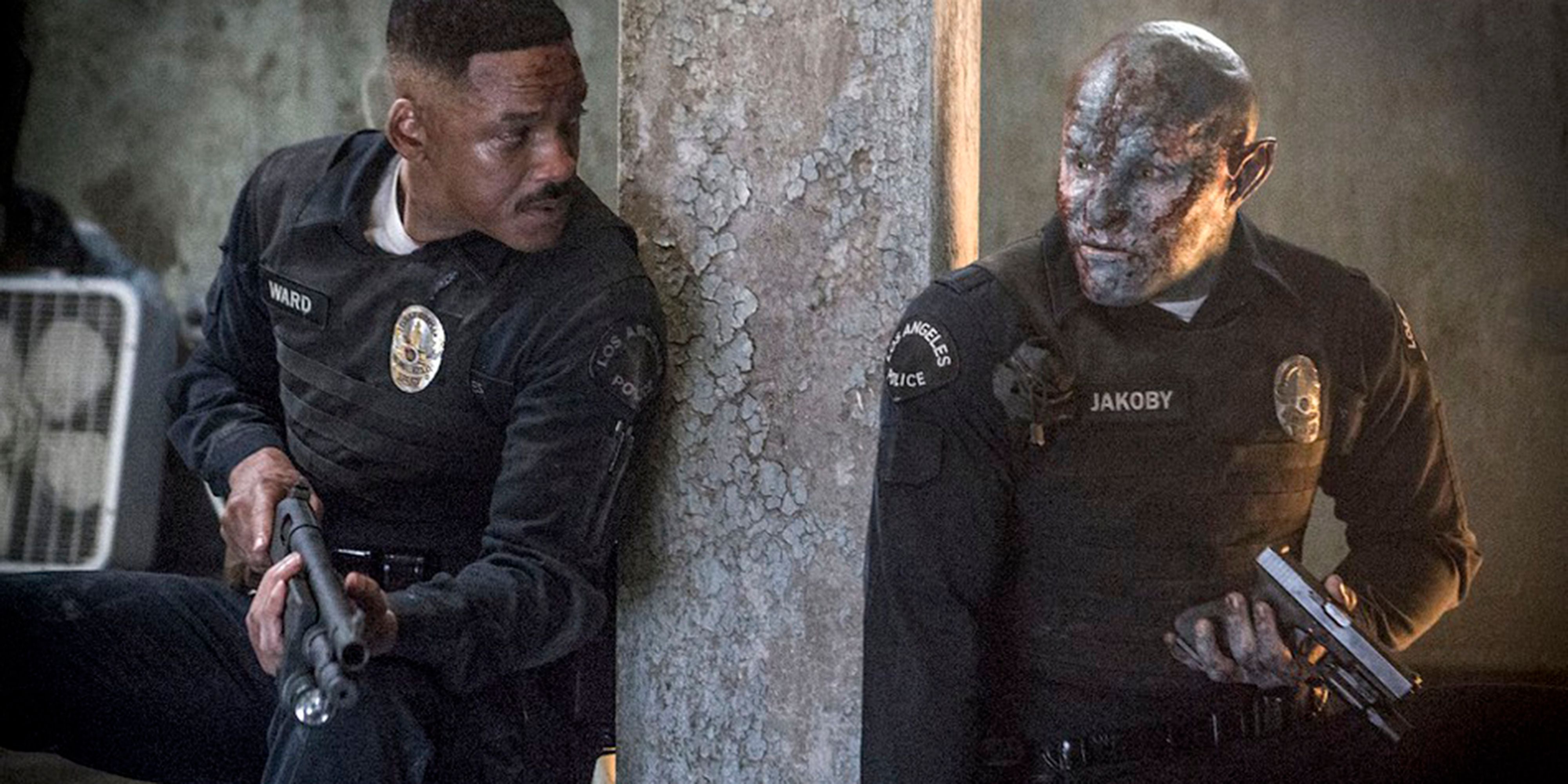 Will Smith og Joel Edgerton i Bright