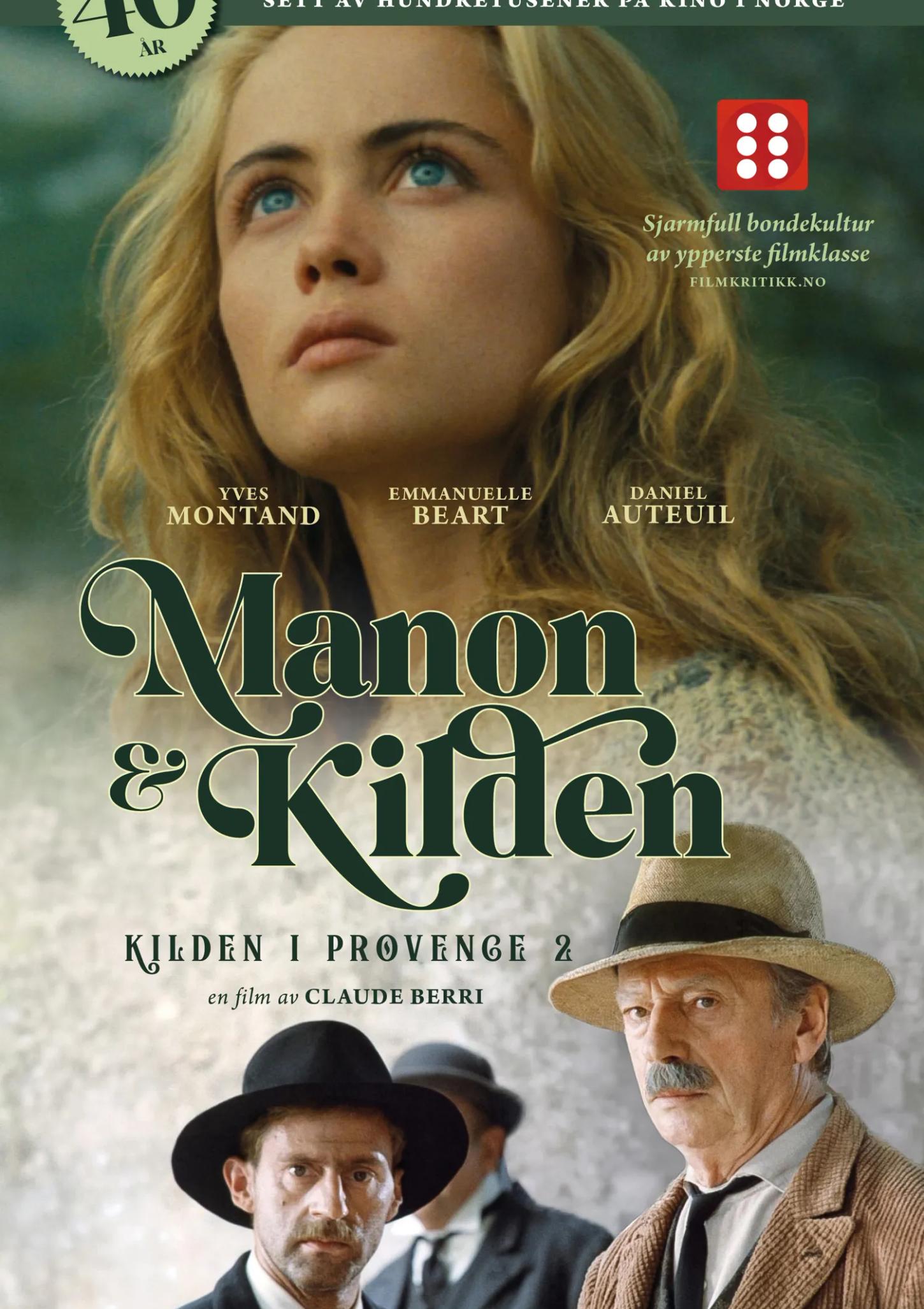 Plakat for 'Kilden i Provence 2 - Manon og kilden'
