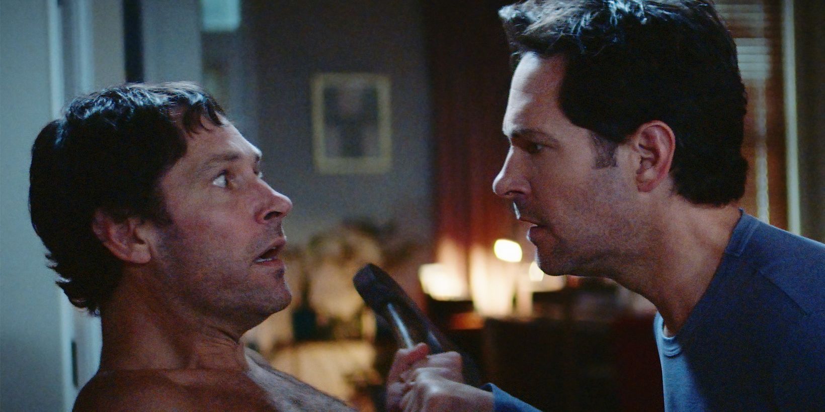 Paul Rudd og Paul Rudd i Living with Yourself