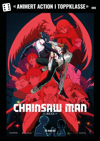 Plakat for 'Chainsaw Man - The Movie: Reze Arc'