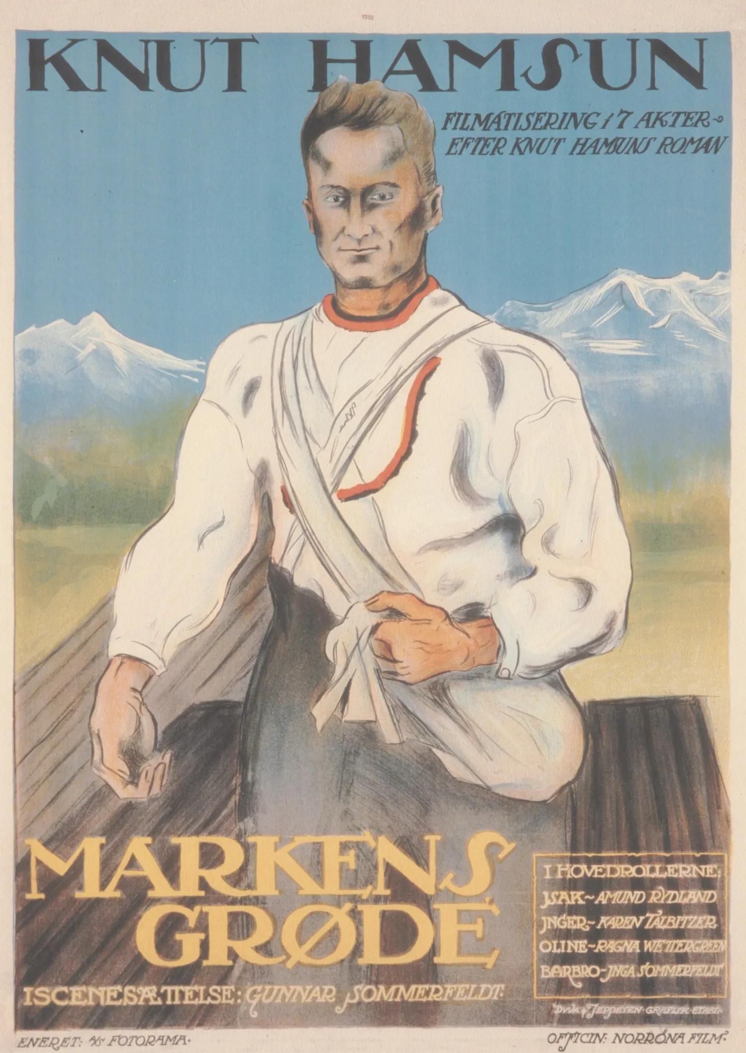 Plakat for 'Markens grøde'