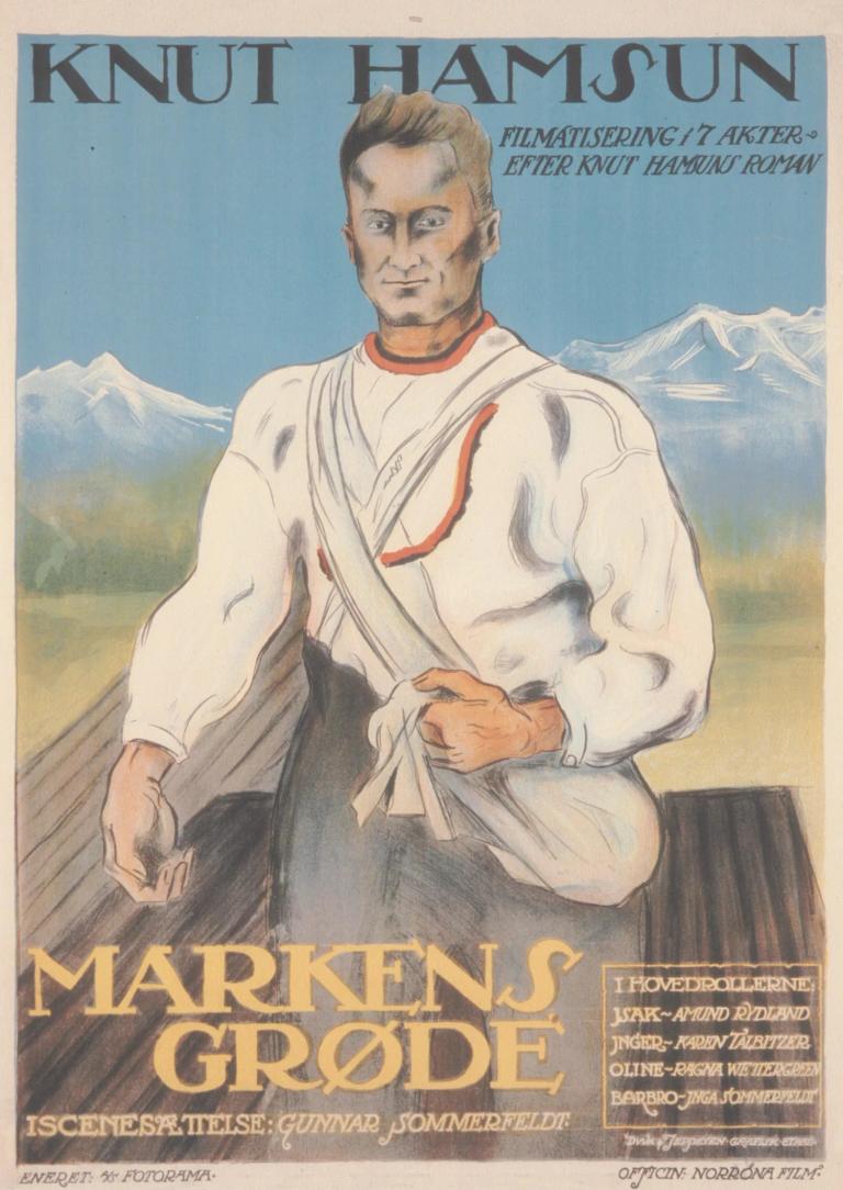 Plakat for 'Markens grøde'