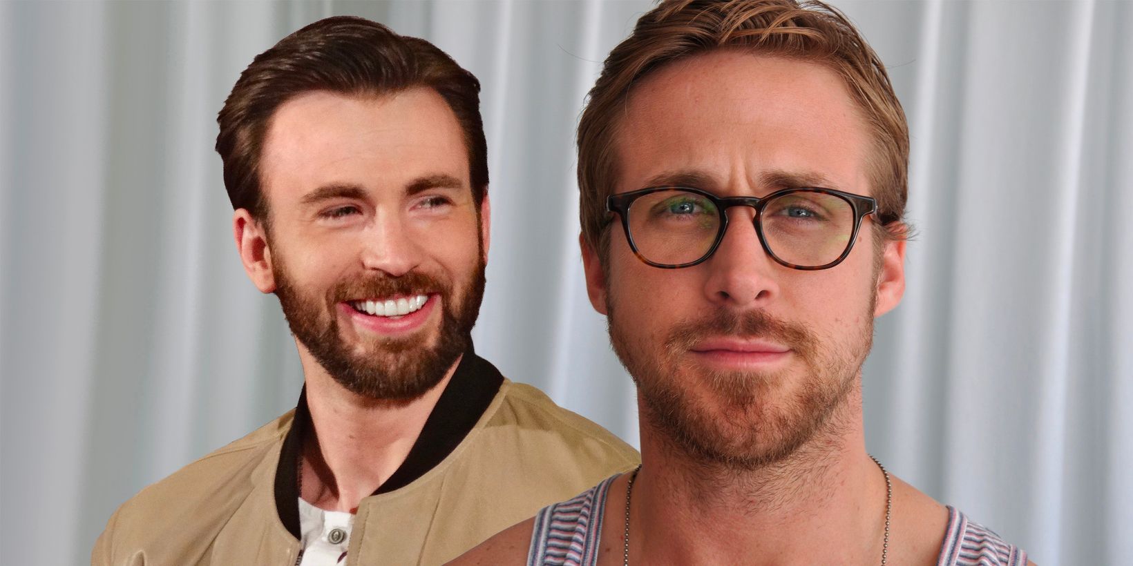 Chris Evans og Ryan Gosling