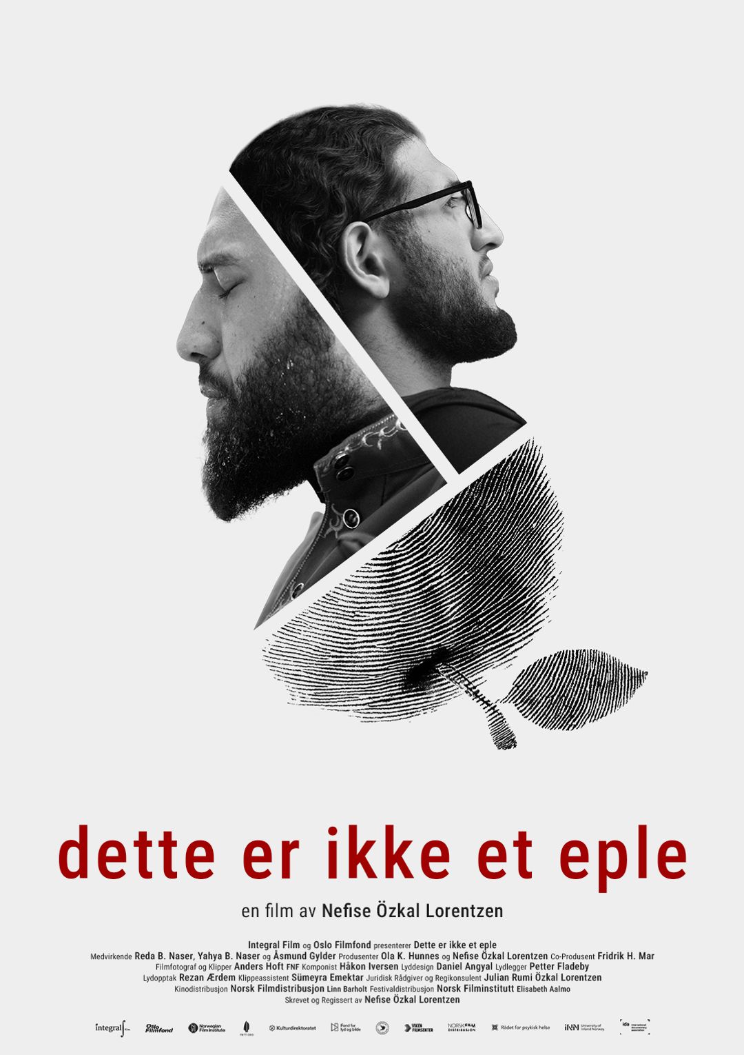 Plakat for 'Dette er ikke et eple'