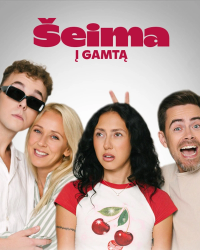 Plakat for 'ŠEIMA Į GAMTĄ'