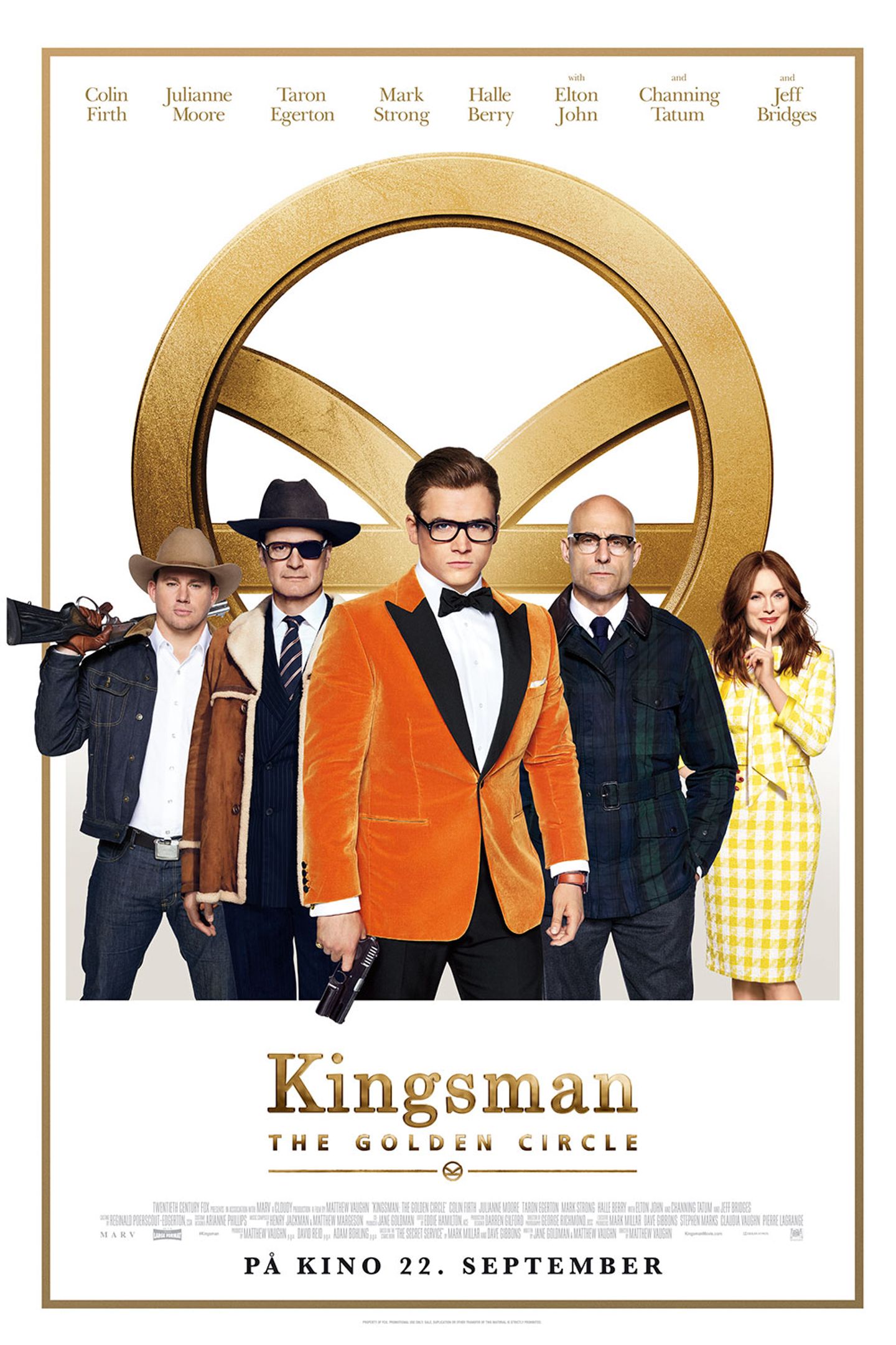 Plakat for 'Kingsman: The Golden Circle'