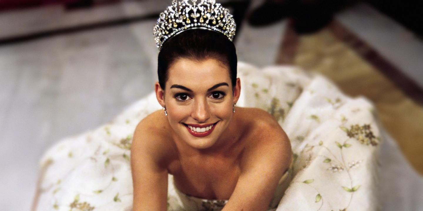 Anne Hathaway i Prinsesse på prøve/The Princess Diaries