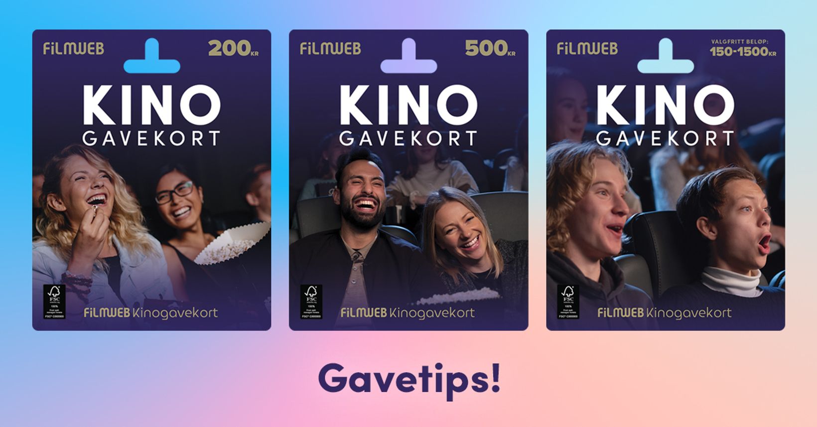 Kinogavekort gavetips