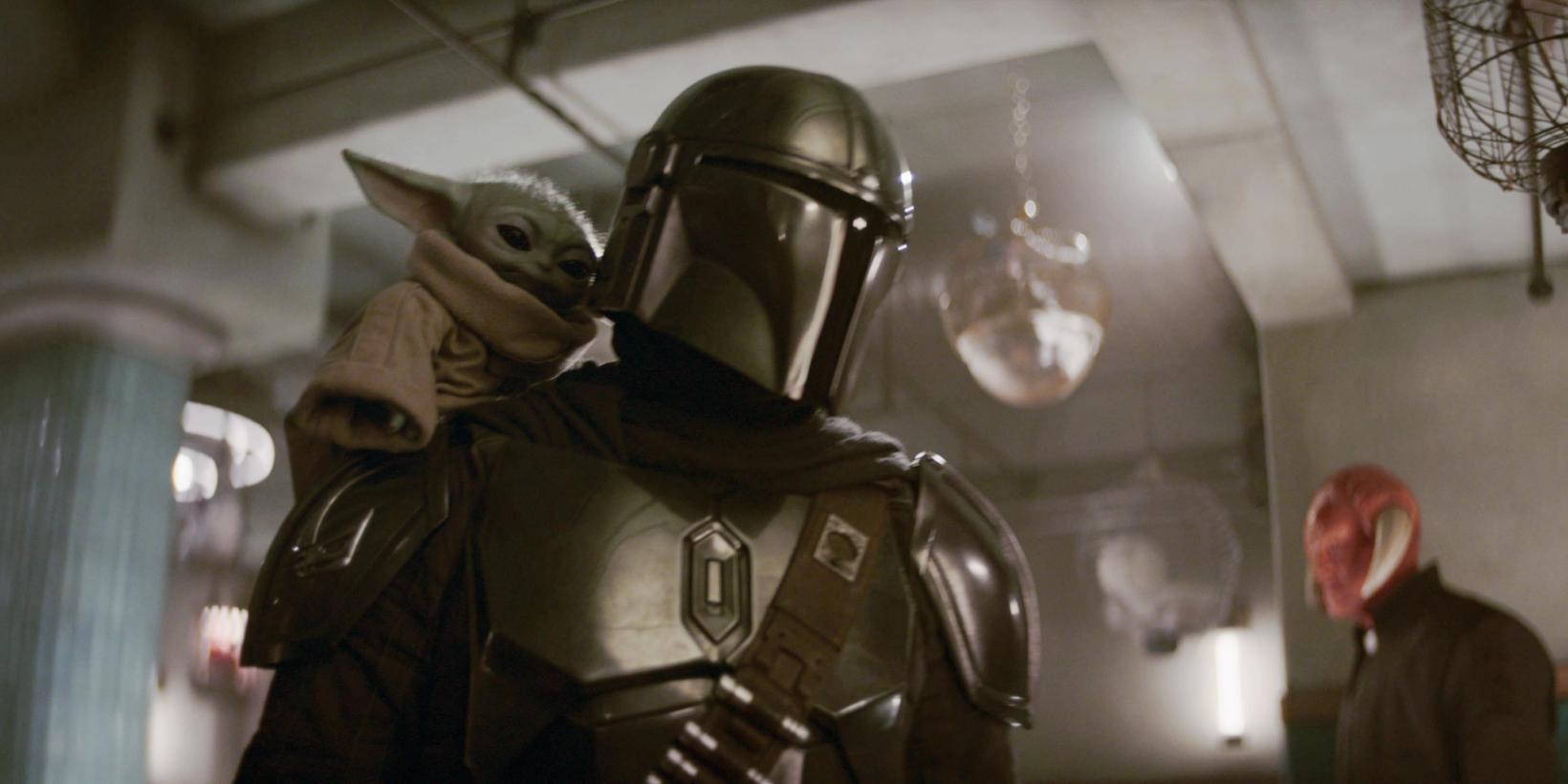 Stillbilde fra The Mandalorian and Grogu