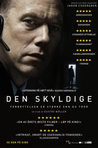 Plakat for 'Den skyldige'