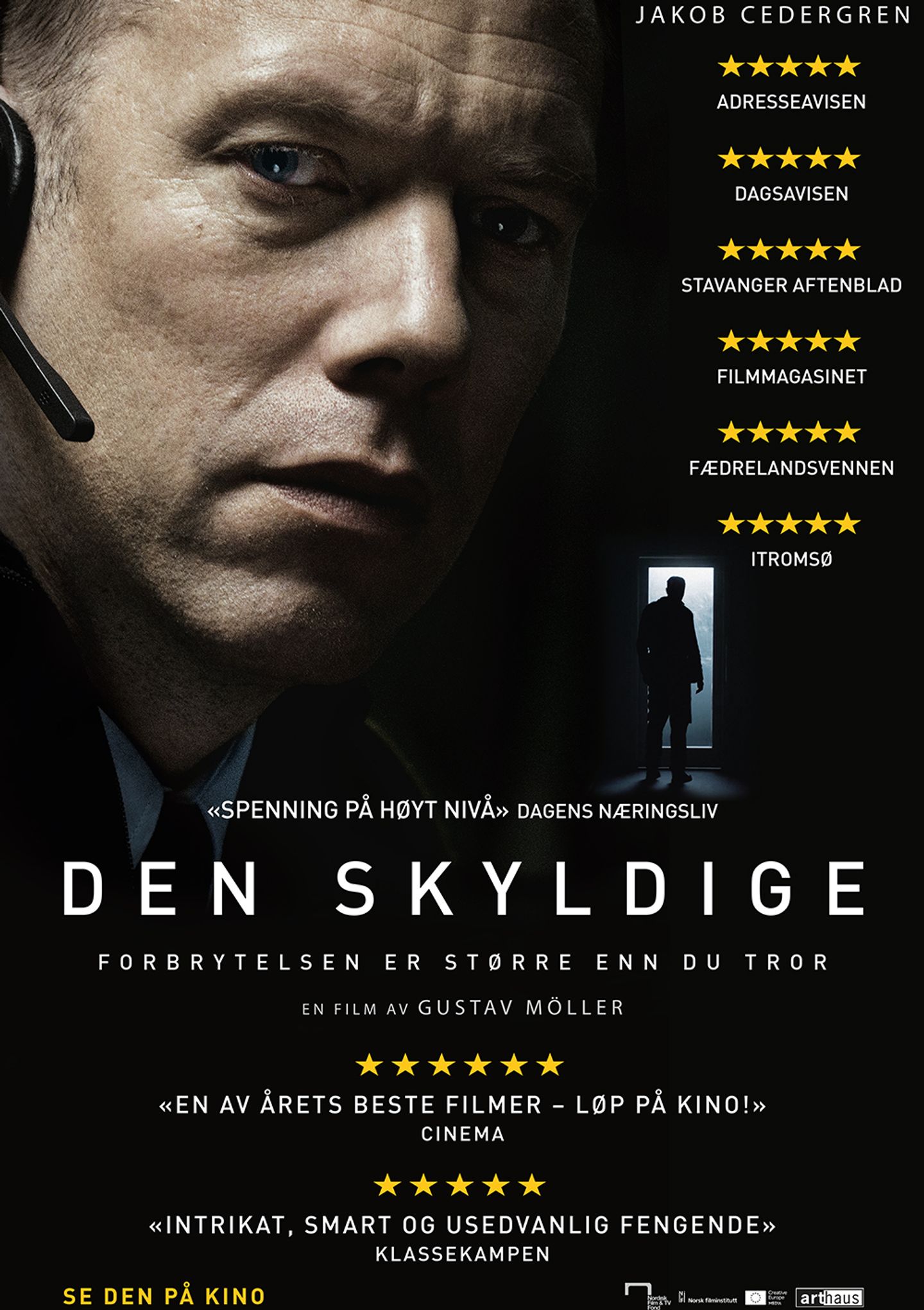 Plakat for 'Den skyldige'