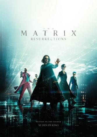 Plakat for 'The Matrix Resurrections'