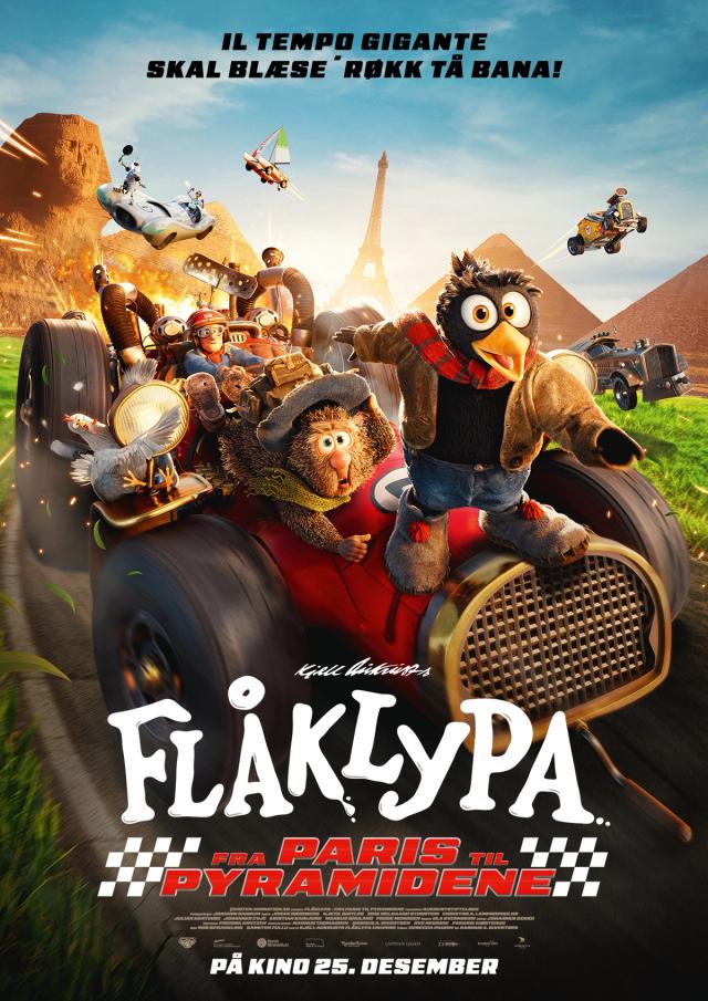 Bilde fra 'Flåklypa - Fra Paris til pyramidene'