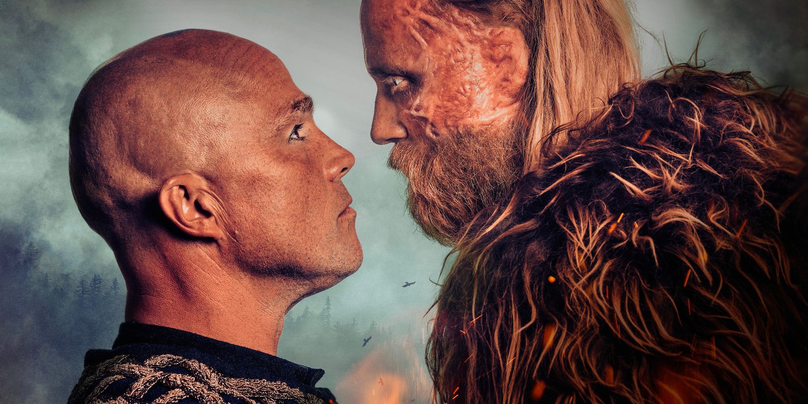 Jon Øigarden og Thorbjørn Harr i Vikingane sesong 3